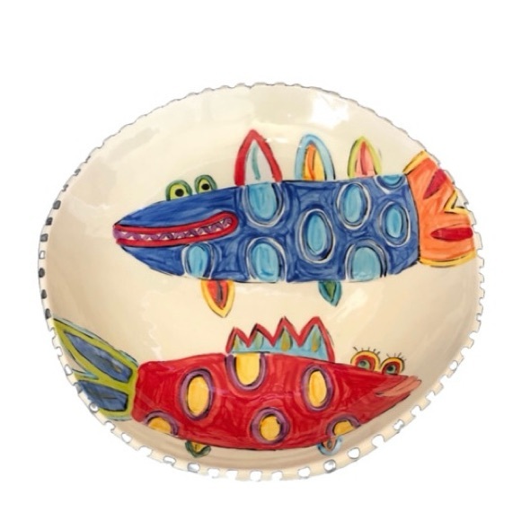 Ceramic Serving Bowl - Picture 1 of 6